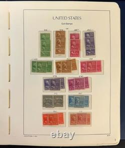 Collection d’albums de timbres des États-Unis MNH 1938-1974 ZAYIX