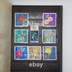 Collection d'albums de timbres vintage URSS 230 pièces