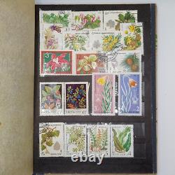 Collection d'albums de timbres vintage URSS 230 pièces