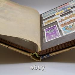 Collection d'albums de timbres vintage URSS 230 pièces