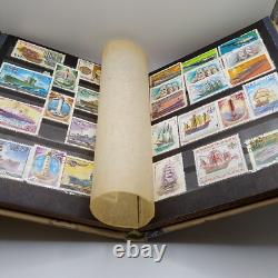 Collection d'albums de timbres vintage URSS 230 pièces
