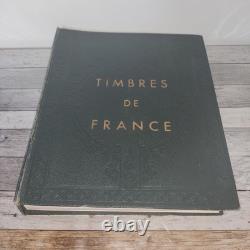 Collection de 1103 timbres France Album Yvert & Tellier Ancien Napoléon III Sage Se