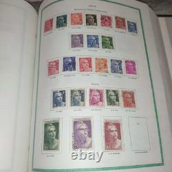 Collection de 1103 timbres France Album Yvert & Tellier Ancien Napoléon III Sage Se