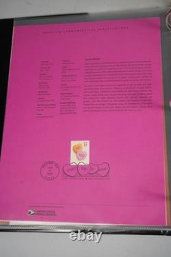 Collection de 190 pages souvenirs Us 2004-2008 dans un grand classeur