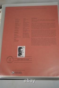 Collection de 190 pages souvenirs Us 2004-2008 dans un grand classeur