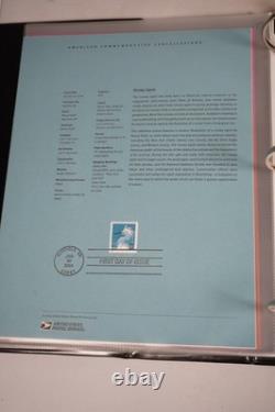 Collection de 190 pages souvenirs Us 2004-2008 dans un grand classeur