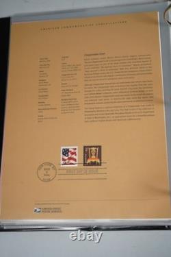 Collection de 190 pages souvenirs Us 2004-2008 dans un grand classeur