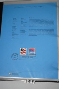 Collection de 190 pages souvenirs Us 2004-2008 dans un grand classeur