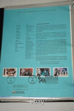 Collection de 190 pages souvenirs Us 2004-2008 dans un grand classeur