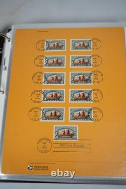 Collection de 190 pages souvenirs Us 2004-2008 dans un grand classeur
