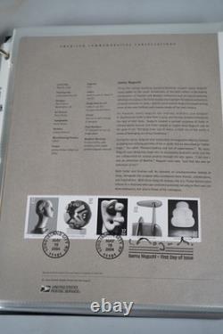 Collection de 190 pages souvenirs Us 2004-2008 dans un grand classeur