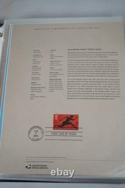 Collection de 190 pages souvenirs Us 2004-2008 dans un grand classeur