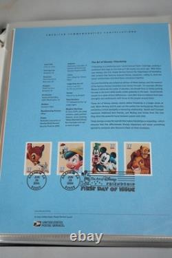 Collection de 190 pages souvenirs Us 2004-2008 dans un grand classeur