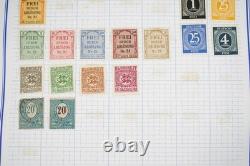 Collection de 2 400+ timbres d'Allemagne neufs et utilisés rangés dans un album