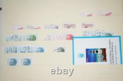 Collection de 3300+ timbres d'Europe de l'Est neufs et utilisés stockés dans un album