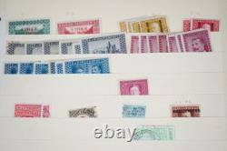 Collection de 3300+ timbres d'Europe de l'Est neufs et utilisés stockés dans un album