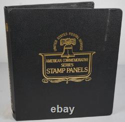 Collection de 70 panneaux de timbres Us 2001-2003, tous MNH, conservés dans un album White Ace