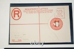 Collection de Papeterie du Maroc Britannique de 27 Cartes Postales / Enveloppes dans un Album Scott