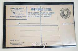 Collection de Papeterie du Maroc Britannique de 27 Cartes Postales / Enveloppes dans un Album Scott