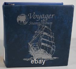 Collection de Russie de 2 150+ timbres neufs et usagés conservés dans l'album Mystic Voyager