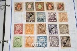 Collection de Russie de 2 150+ timbres neufs et usagés conservés dans l'album Mystic Voyager