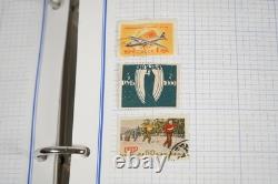 Collection de Russie de 2 150+ timbres neufs et usagés conservés dans l'album Mystic Voyager