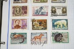 Collection de Russie de 2 150+ timbres neufs et usagés conservés dans l'album Mystic Voyager