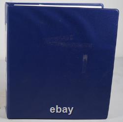 Collection de Russie de plus de 250 timbres et feuillets souvenirs, neufs et oblitérés, conservés dans un album bleu