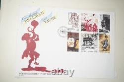 Collection de Suède de plusieurs centaines de timbres neufs, FDC et livrets dans un album