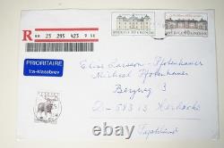 Collection de Suède de plusieurs centaines de timbres neufs, FDC et livrets dans un album