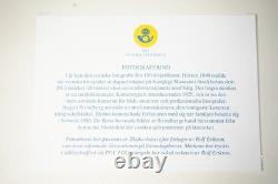 Collection de Suède de plusieurs centaines de timbres neufs, FDC et livrets dans un album