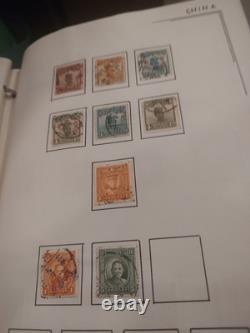 Collection de Timbres Boutiques Mondiale dans un Album des Années 1900 Fwd. Unique et HCV$$