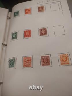 Collection de Timbres Boutiques Mondiale dans un Album des Années 1900 Fwd. Unique et HCV$$