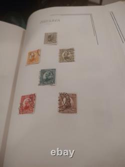 Collection de Timbres Boutiques Mondiale dans un Album des Années 1900 Fwd. Unique et HCV$$