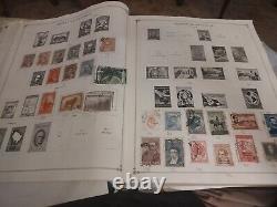 Collection de Timbres Mondiale dans l'Album International Scott de 1943. Beaucoup de Trésors