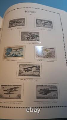 Collection de Timbres de Monaco dans un Album Yt Période 1920-1979 La Majorité en Parfait État Excellente Introduction