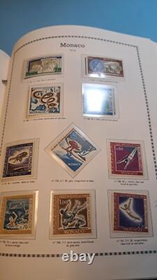 Collection de Timbres de Monaco dans un Album Yt Période 1920-1979 La Majorité en Parfait État Excellente Introduction