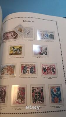 Collection de Timbres de Monaco dans un Album Yt Période 1920-1979 La Majorité en Parfait État Excellente Introduction