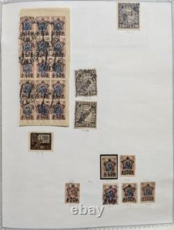 Collection de Timbres de Russie 1920-1990 Album 95% Complet Lot Bien Rempli