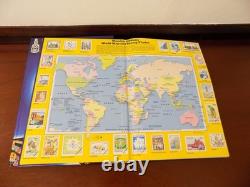 Collection de Timbres de la Monnaie Mondiale dans 2 albums Sg Strand