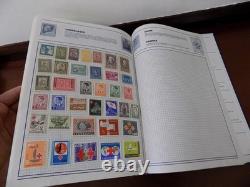 Collection de Timbres de la Monnaie Mondiale dans 2 albums Sg Strand