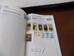 Collection de Timbres de la Monnaie Mondiale dans 2 albums Sg Strand