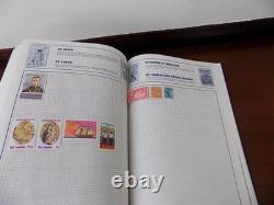 Collection de Timbres de la Monnaie Mondiale dans 2 albums Sg Strand