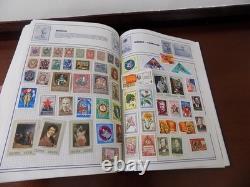 Collection de Timbres de la Monnaie Mondiale dans 2 albums Sg Strand