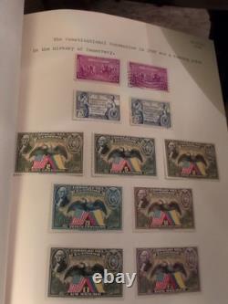 Collection de Timbres des États-Unis et du Monde. L'Évolution des États-Unis à Travers les Timbres