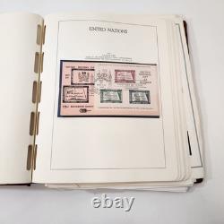 Collection de Timbres des Nations Unies Album Phare 200+ Timbres 1950 à 1980