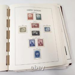 Collection de Timbres des Nations Unies Album Phare 200+ Timbres 1950 à 1980