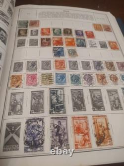 Collection de Timbres du Monde dans l'Album Minkus Statesman des Années 1900 et au-delà. Quantité Plus