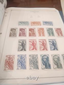 Collection de Timbres du Monde dans l'Album Minkus Statesman des Années 1900 et au-delà. Quantité Plus