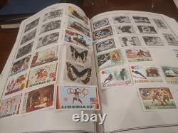 Collection de Timbres du Monde dans l'Album Minkus Statesman des Années 1900 et au-delà. Quantité Plus